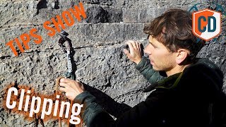 How To Clip When Sport Climbing With Jonathan Siegrist  Climbing Daily Ep1133 [upl. by Danaher745]