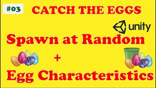 Learn Unity  Spawn Objects at Random Position  Unity 2D Complete Game Tutorial  03 [upl. by Wanfried]