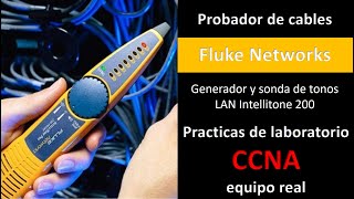 ¿ Cómo utilizar generador de tonos  LAN IntelliTone™ Pro 200 [upl. by Dustie]