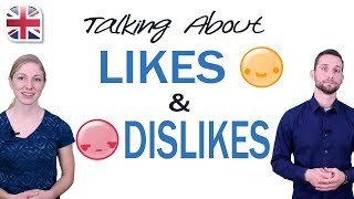 Talking About Likes and Dislikes in English  Spoken English Lesson [upl. by Arenat]