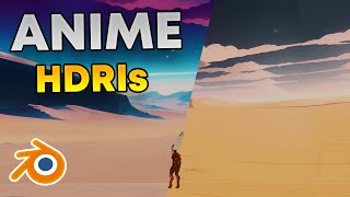 Anime HDRIs in Blender In 3 Minutes [upl. by Hege]