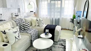 MY ONE BEDROOM APARTMENT TOUR🏠🤍 VERY DETAILED  PLUGS  Sharon Jacobs [upl. by Tades]