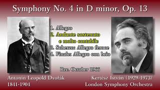 Dvořák Symphony No 4 Kertész amp LSO 1966 ドヴォルザーク 交響曲第4番 ケルテース [upl. by Utir]