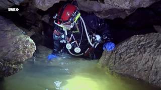 natürlich Faszinierende Unterwasserwelt Höhlentauchen Wimsener Höhle [upl. by Tedi]