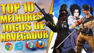 OS 10 MELHORES JOGOS DE NAVEGADOR 2023  LINK [upl. by Eimmis]