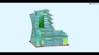 SofistiK Analysis and design 2023 for Revit Part 5 Seismic Analysis based on Eurocodes [upl. by Tarrel]