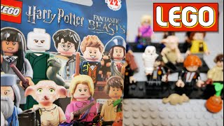 LEGO ミニフィギュア ハリーポッター（stop motion） MiniFigures quotHarry Potterquot amp quotFantastic Beastquot Opening [upl. by Nosle]