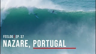 Nazaré Portugal  Campeonato de Ondas Grandes [upl. by Alih200]