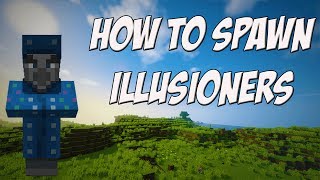 Minecraft 112 How to spawn Illusioners [upl. by Gaspard]