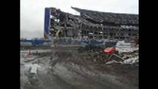 Shea Stadium Demolition 1242009 [upl. by Ahsieuqal]