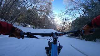 Winter Woolly  Highland Mountain Bike Park  2022 [upl. by Spratt]