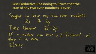 The Difference Between Inductive and Deductive Reasoning Using Examples [upl. by Ettezyl]