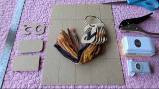 Tutorial  DIY Stitchyhug floss hooks [upl. by Vitoria542]