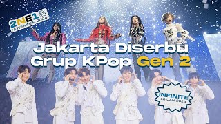 Jakarta Diserbu Grup Kpop Gen 2 Ada 2NE1 amp INFINITE [upl. by Dace764]