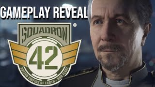 Squadron 42 Gameplay Reveal Reaction [upl. by Derzon334]