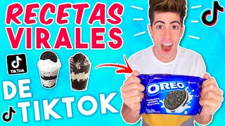 PROBANDO RECETAS VIRALES DE TIKTOK [upl. by Nira]