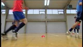 How to master your first touch  Part Three  Soccer drill [upl. by Garibold]