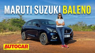 2022 Maruti Suzuki Baleno review  It’s all new  AMT amp Manual driven  Autocar India [upl. by Merlina394]