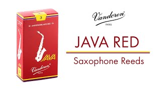 JAVA Red Saxophone Reeds  Vandoren [upl. by Mauer]