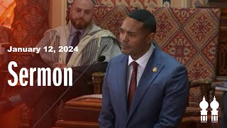 MLK Shabbat  Reflections from Rep Ritchie Torres [upl. by Blackstock]