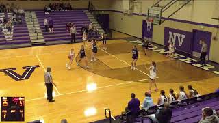 Nooksack Valley High School vs Squalicum High School Womens JV Basketball [upl. by Edgell]