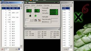 Programação Processador Hipotético Neander [upl. by Tatia]