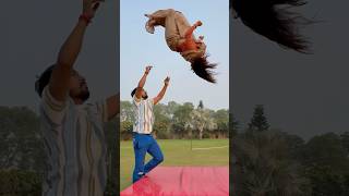 🔥🔥🔥 shorts ytshorts gymnast parkour couplegoals viralvideo [upl. by Artenahs]