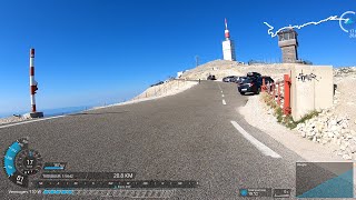 Climbing the Mont Ventoux From Malaucene 2018 [upl. by Macdougall]