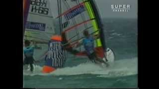 Windsurfing World Cup Tarifa slalom 90s [upl. by Mazurek]