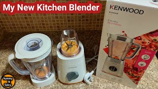 My new Kitchen Kenwood BlenderUnboxing KENWOOD Blender with Grinder Kenwood Juicer 2L [upl. by Kingsley]