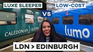 Cheap vs Luxury  Travelling London to Edinburgh on Lumo vs Caledonian Sleeper [upl. by Syd]