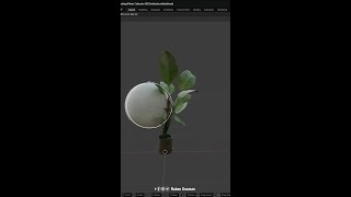 Tutorial Dynamic Plants  Blender [upl. by Arbba159]