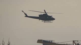 Bell 412 takeoff [upl. by Hobey]