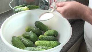 How to pickle gherkins [upl. by Oringas]