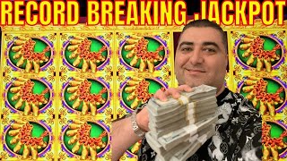 BIGGEST JACKPTO Ever On LION LINK Slot  Winning BIG MONEY At Casino LIVE [upl. by Wendelina316]