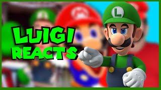 Luigi reacts to SMG4 Nintendo memes 4 [upl. by Bezanson]