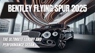 2025 Bentley Flying Spur Review The Ultimate Luxury and Performance Sedan [upl. by Luz]