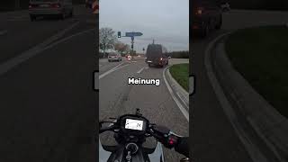 Transporter übersieht mich 😡 motorrad motovlog [upl. by Dnomde959]