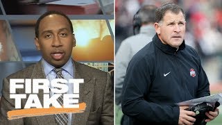 Stephen A Smith Greg Schiano is being royally screwed over  First Take  ESPN [upl. by Holladay]