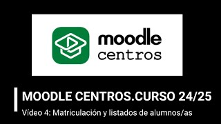 Moodle Centros 2425 [upl. by Aneehc]