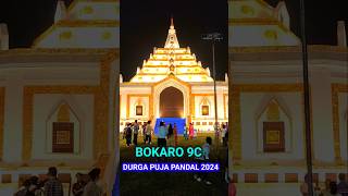 Bokaro sector 9C Durga Puja pandal 2024 [upl. by Cherey154]