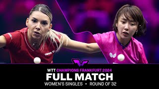 FULL MATCH  Bernadette Szocs vs Suh Hyo Won  WS R32  WTTFrankfurt 2024 [upl. by Kinom]