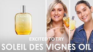 Were Excited To Try Caudalie Soleil des Vignes Oil Elixir [upl. by Heintz886]