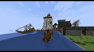 Minecraft Medieval Kingdom Galleom [upl. by Biel674]