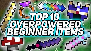 ROTMG Top 10 Beginner Items OP for New Players [upl. by Ijies]