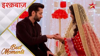 Ishqbaaz  इश्क़बाज़  Beautiful moments at the ring ceremony [upl. by Hsot101]