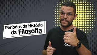 Períodos da História da Filosofia  Brasil Escola [upl. by Primavera]