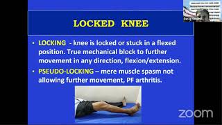 History amp Examination of Knee Joint  Dr Parag Sancheti [upl. by Keung]