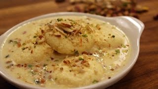 Rasmalai  Sanjeev Kapoor Khazana [upl. by Werdma]