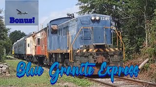 South Carolina Railroad Museum Blue Granite Express  81520 [upl. by Mellins]